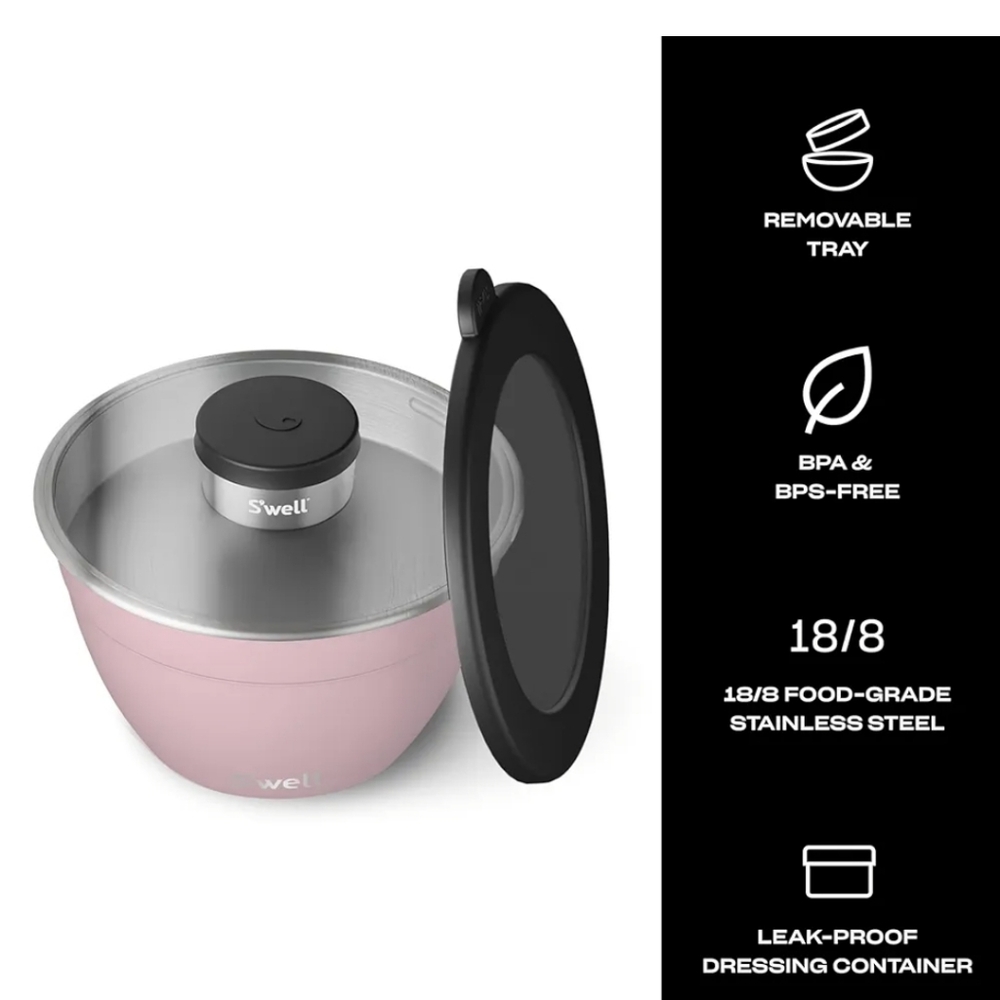 Swell salad bowl